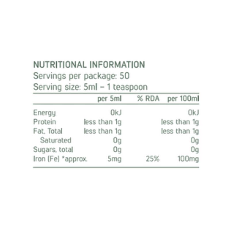 Forage Botanical with 87% Fulvic/Humic Acids and Iron 250ml - Image 3